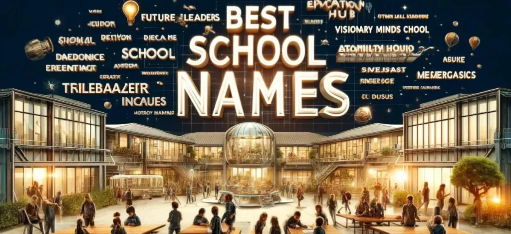 School Name Ideas





