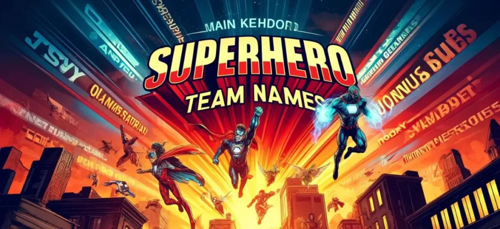 Superhero Team Names
