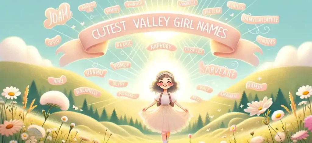 cutest  Valley Girl Names