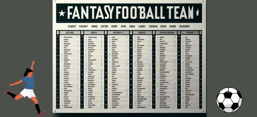 Women Fantasy Football Team Names