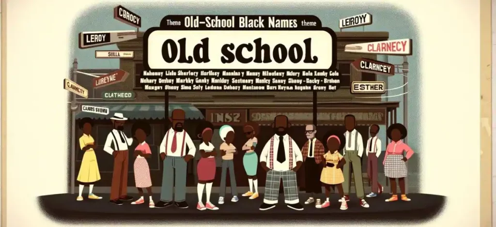 Old-School Black Names