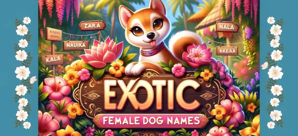 Exotic Female Dog Names