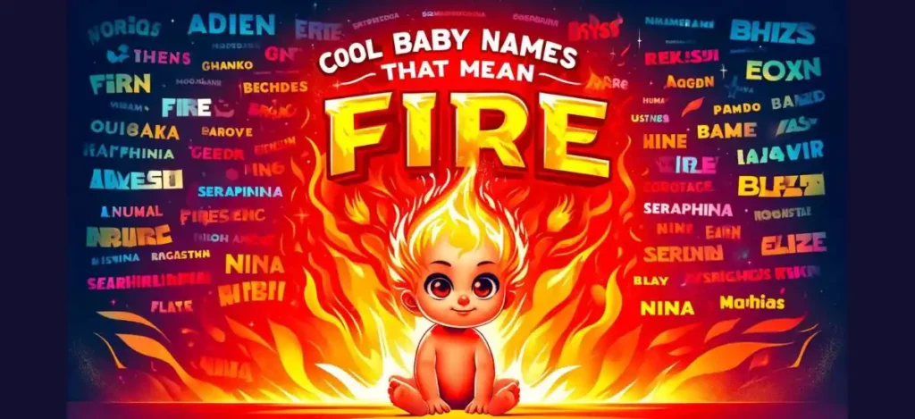 Baby Names That Mean Fire