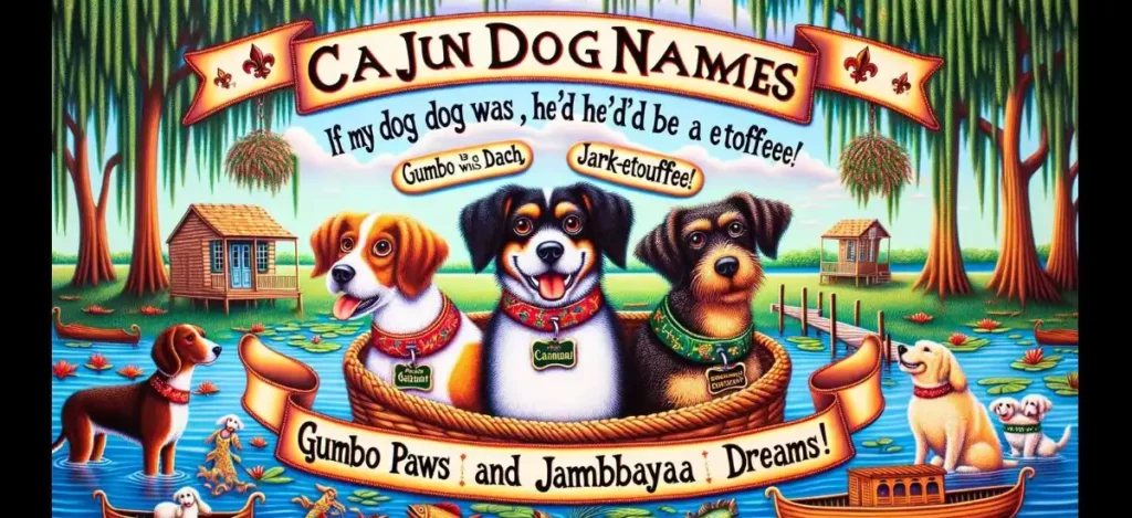 Cajun Dog Names