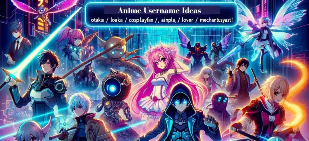 Anime Username Ideas