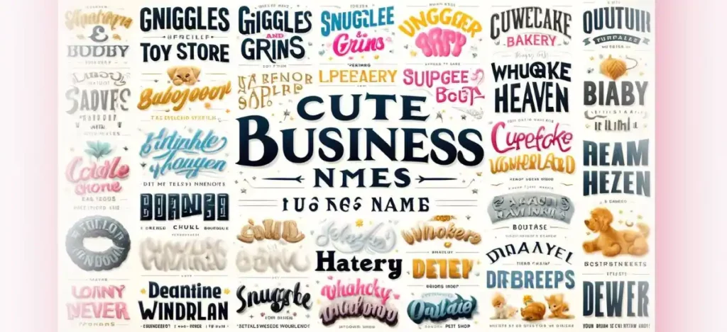 Cute Business Name