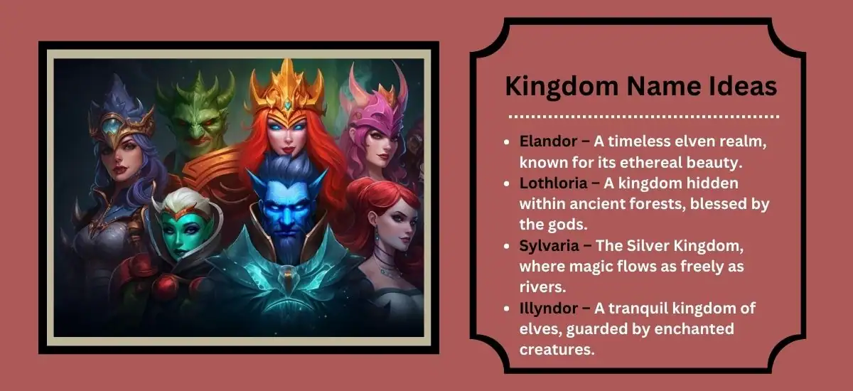 Kingdom Name Ideas for Every Fantasy World