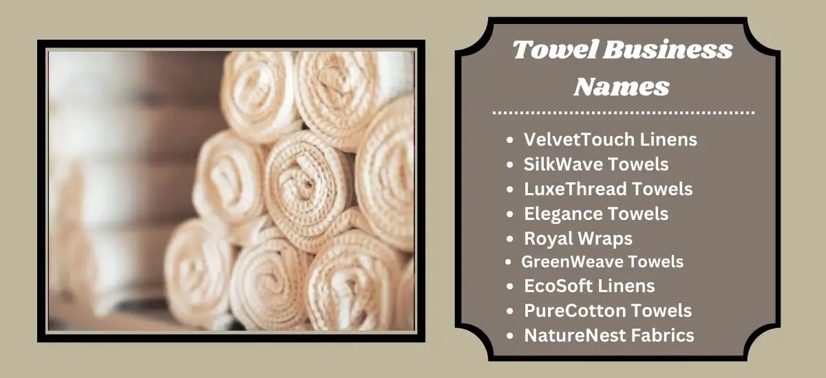 Towel Business Names