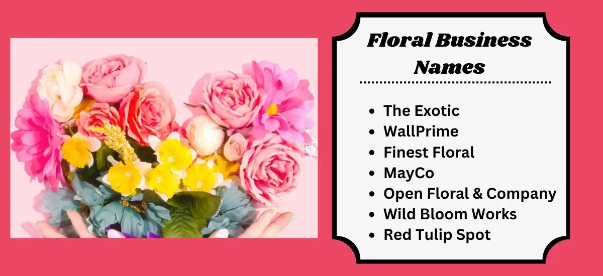 Floral Business Names