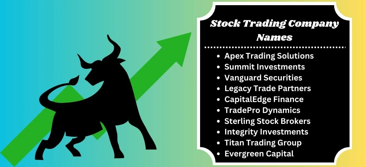 Top 100+ Unique Stock Trading Company Names for 2025